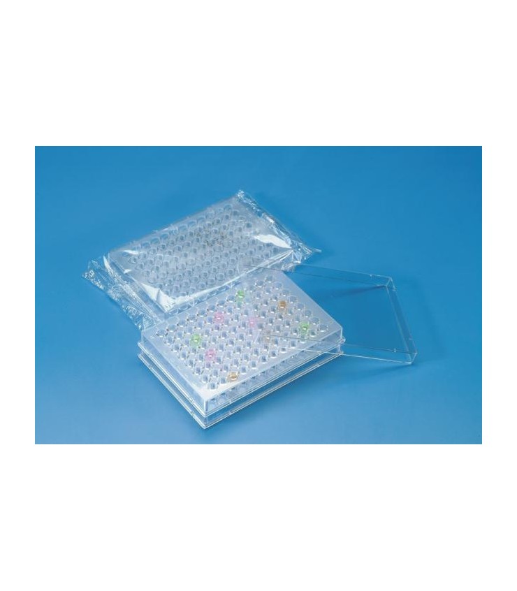 MICROTITER PLATE-U BOTTOM PS, 96 WELL, I/W, Aseptic, vol: 367ul