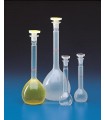 FLASKS VOLUMETRIC + CAP PP, 250ml, NS/DIN:19/26, 225mm H, 82mm D