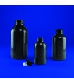 BOTTLE OPAQUE N/N PE, 125ml, 46mm D, 115mm H, MOUTH 18.5mm D