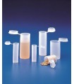 VIALS SAMPLE PE, 5ml, 15mm D, 49mm H, Wall: 0.93mm, Wt: 2.5g